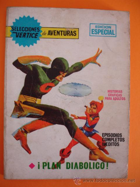 C&oacute;mics: SELECCIONES VERTICE N&ordm; 52 &iexcl; PLAN DIABOLICO ! VERTICE 1972 . - Foto 1