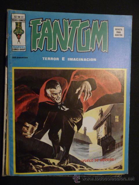 C&oacute;mics: FANTOM. VOL 2. N&ordm; 22. V&Eacute;RTICE - Foto 1