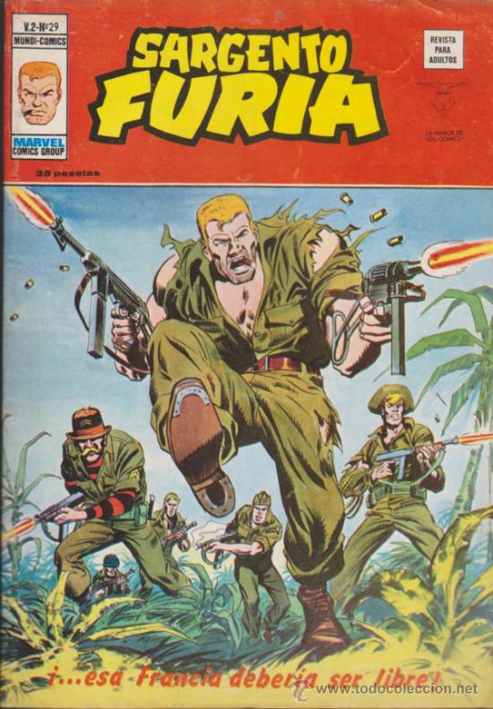 C&oacute;mics: Sargento Furia v.2 n&ordm;  29. V&eacute;rtice. DIFICIL.. - Foto 1