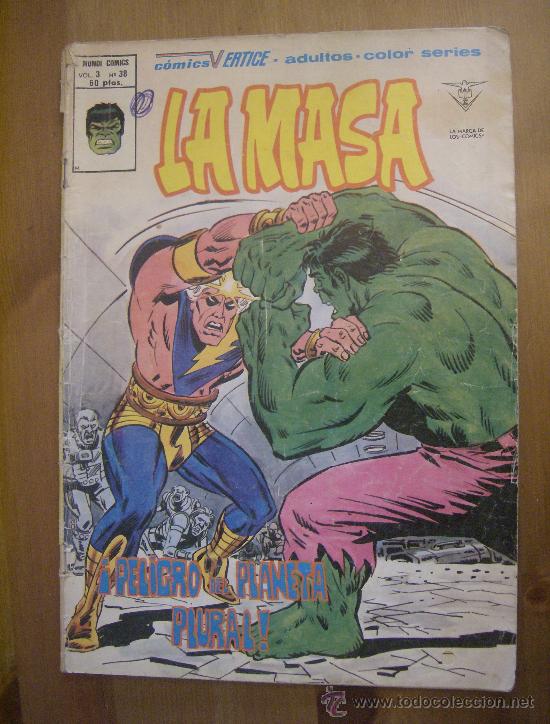 C&oacute;mics: la masa vol.03 n&ordm; 38. v&eacute;rtice, 1979. - Foto 1