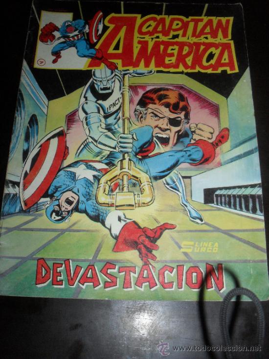C&oacute;mics: CAPITAN AMERICA N&ordm; 7. MUNDI COMICS. EDICIONES SURCO. - Foto 1