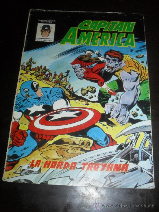 C&oacute;mics: CAPITAN AMERICA N&ordm; 1. MUNDI COMICS. VERTICE. - Foto 1