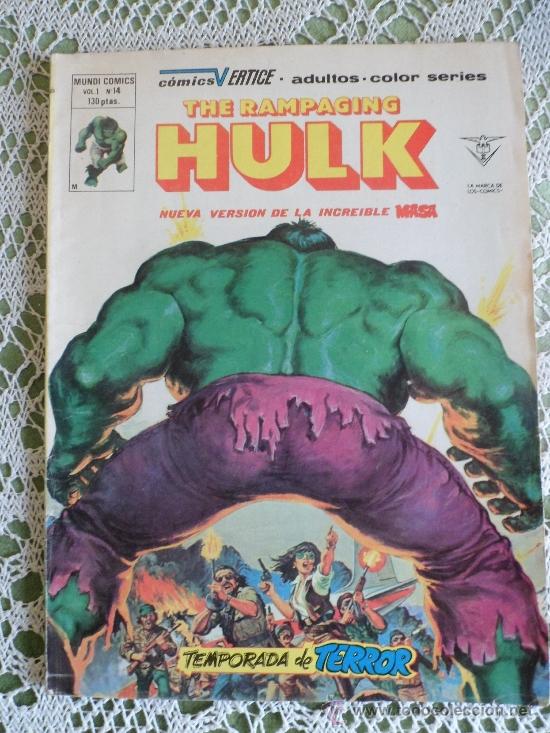 C&oacute;mics: THE RAMPAGING HULK VERTICE VOL 1 N&ordm; 14 - Foto 1