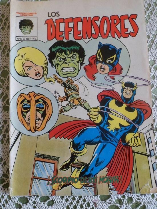 C&oacute;mics: LOS DEFENSORES N&ordm; 5, VERTICE SCORPIO DEBE MORIR - Foto 1