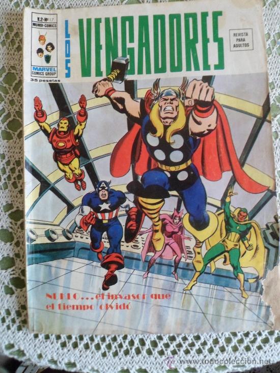 C&oacute;mics: LOS VENGADORES V 2 N&ordm; 17, VERTICE - Foto 1