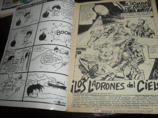 C&oacute;mics: EL HOMBRE DE BRONCE N&ordm; 8. COMICS-ART. COMICS VERTICE. - Foto 3