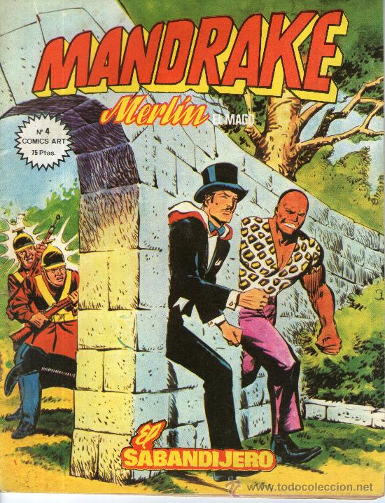 C&oacute;mics: comic mandrake merlin el mago n&ordm; 4 el sabandijero - Foto 1