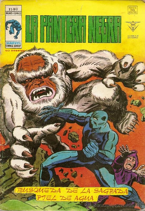 C&oacute;mics: LA PANTERA NEGRA V.&ordm;1  N&ordm; 3 - Foto 1