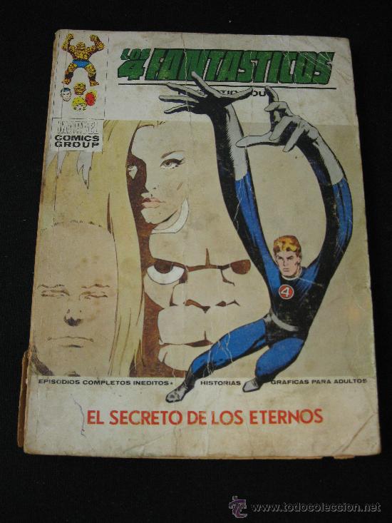 C&oacute;mics: VERTICE LOS 4 FANTASTICOS - EL SECRETO DE LOS ETERNOS - Foto 1