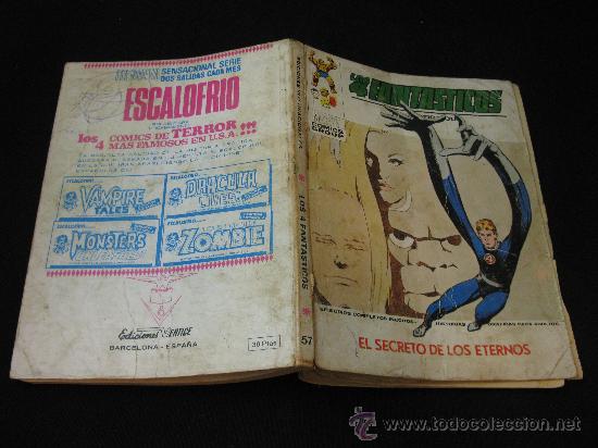 C&oacute;mics: VERTICE LOS 4 FANTASTICOS - EL SECRETO DE LOS ETERNOS - Foto 3