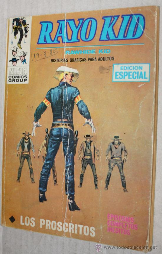 C&oacute;mics: RAYO KID  N&ordm; 6 (VERTICE TACO): LOS PROSCRITOS. - Foto 1