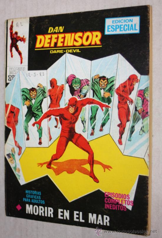 C&oacute;mics: DAN DEFENSOR (DAREDEVIL)  N&ordm; 25 (VERTICE TACO): morir en el mar - Foto 1