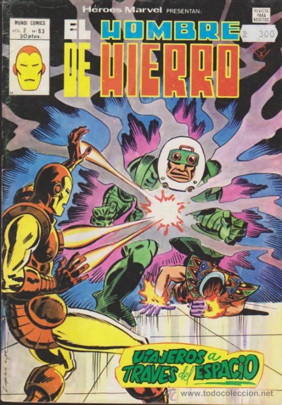C&oacute;mics: El Hombre de Hierro. vol. 2 n&ordm;  63. V&eacute;rtice. - Foto 1