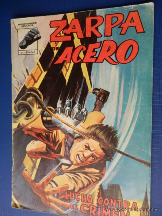 C&oacute;mics: ZARPA DE ACERO NUM. 3 mundicomics VERTICE - Foto 1