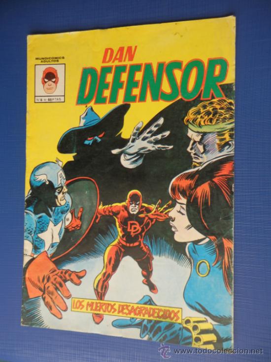 C&oacute;mics: DAN DEFENSOR NUM. 6 mundicomics VERTICE - Foto 1