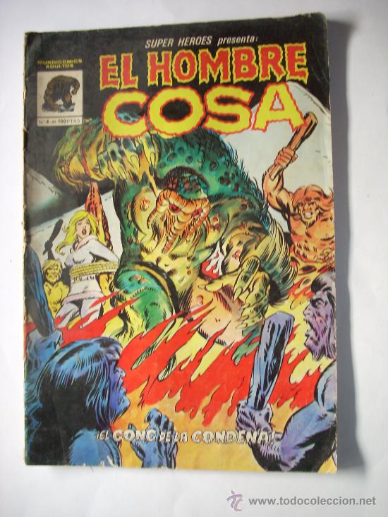 C&oacute;mics: EL HOMBRE COSA--VERTICE--N&ordm; 4--A&Ntilde;O 1981--ORIGINAL - Foto 1