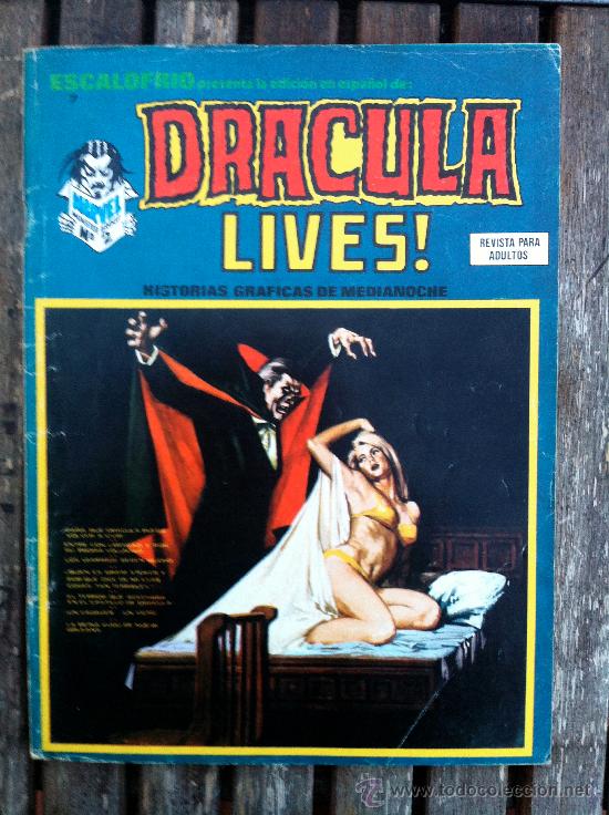C&oacute;mics: ESCALOFRIO vol.1 n&ordm; 7 - V&eacute;rtice - Dracula Lives! n&ordm; 2 - Foto 1