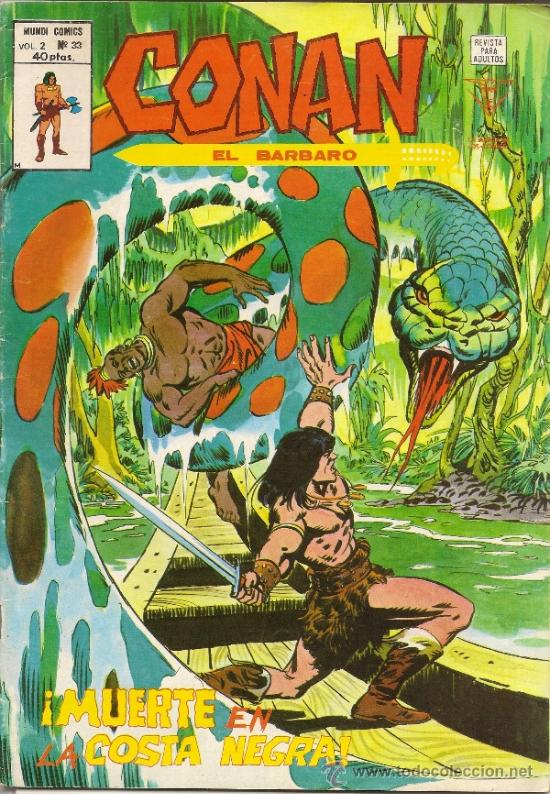 C&oacute;mics: CONAN EL BARBARO. VERTICE. NUMEROS 21, 23, 25, 31, 33, 34 +&hellip; - Foto 1