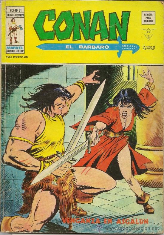 C&oacute;mics: CONAN EL BARBARO. VERTICE. NUMEROS 21, 23, 25, 31, 33, 34 +&hellip; - Foto 2