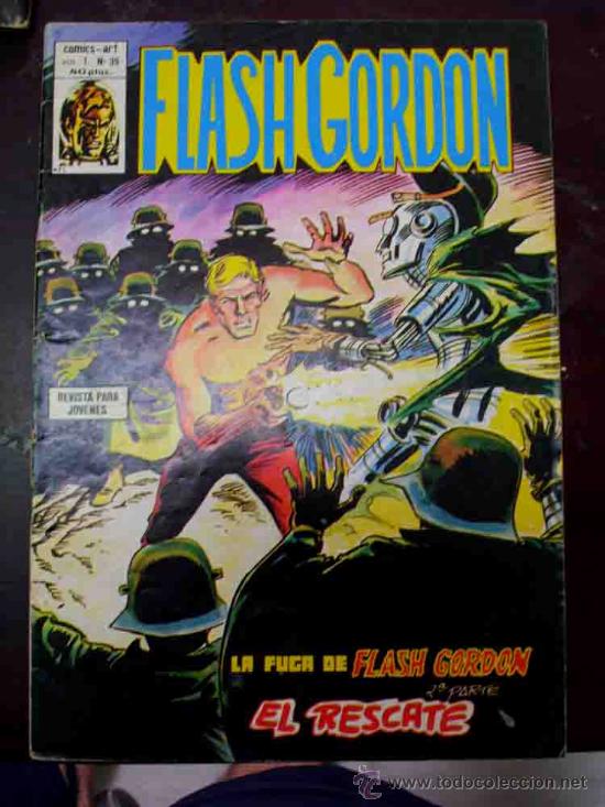 C&oacute;mics: FLASH GORDON. VOL. 1 NUMERO 39. VERTICE. (C/A34) - Foto 1