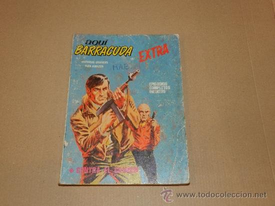 C&oacute;mics: (M-1) AQUI BARRACUDA EXTRA NUM 7 , EDC VERTICE, SE&Ntilde;ALES DE USO - Foto 1