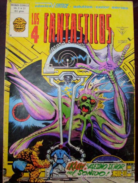 C&oacute;mics: 4 FANTASTICOS.  VERTICE VOL. 3 N&Uacute;MERO 31(C/A34) - Foto 1