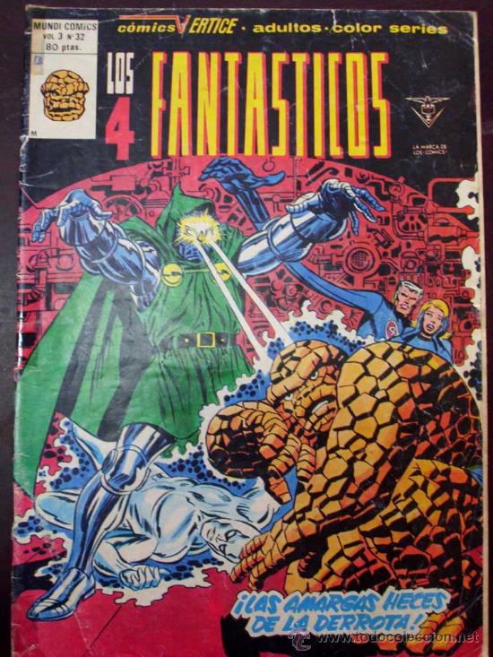 C&oacute;mics: 4 FANTASTICOS. VERTICE VOL. 3 N&Uacute;MERO 32. (C/A34) - Foto 1