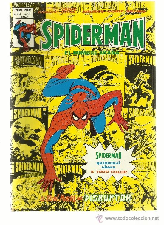 C&oacute;mics: VERTICE SPIDERMAN V-3 N&ordm; 58 - Foto 1