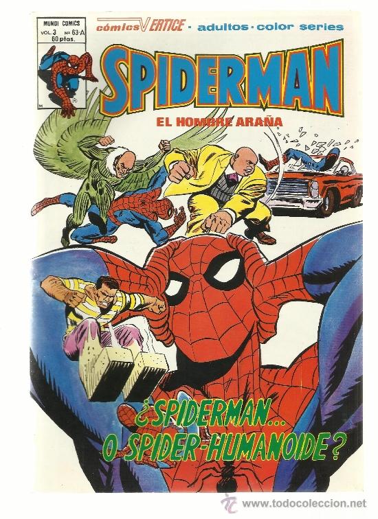 C&oacute;mics: VERTICE SPIDERMAN V-3 N&ordm; 63A - Foto 1