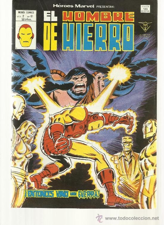 C&oacute;mics: VERTICE HEROES MARVEL V2 N&ordm; 61 - Foto 1