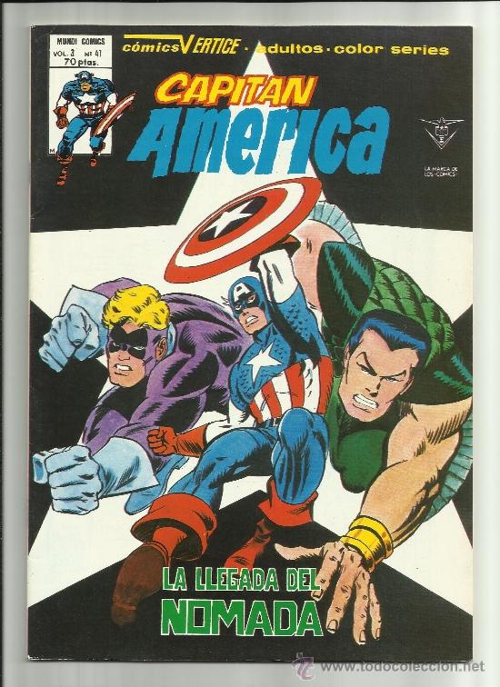 C&oacute;mics: VERTICE CAPITAN AMERICA V-3 N&ordm; 41 - Foto 1