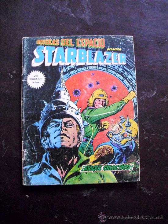 C&oacute;mics: ODISEAS DEL ESPACIO PRESENTA:  STARBLAZER. n&ordm; 3. VERTICE. (c/a4) - Foto 1