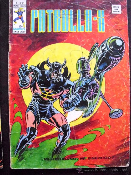 C&oacute;mics: PATRULLA X. VOLUMEN 3. NUMERO 21. (C/A4) - Foto 1