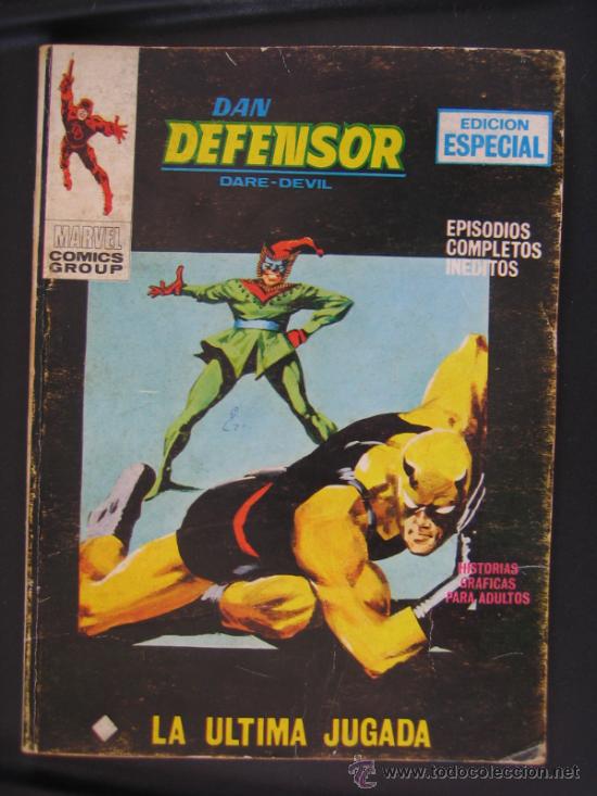 C&oacute;mics: Comics Dan Defensor. Edicion Especial. La ultima Jugada. Ed Vertice 1971 - Foto 2