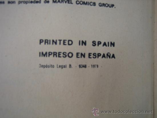 C&oacute;mics: Comics Dan Defensor. Edicion Especial. La ultima Jugada. Ed Vertice 1971 - Foto 5