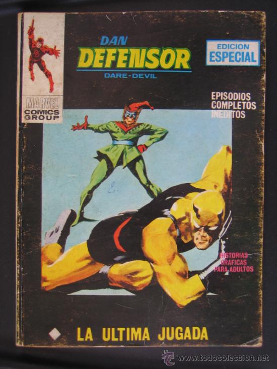 C&oacute;mics: Comics Dan Defensor. Edicion Especial. La ultima Jugada. Ed Vertice 1971 - Foto 1