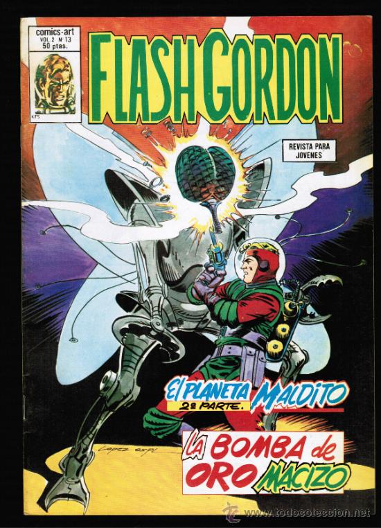 C&oacute;mics: FLASH GORDON VOL. 2. N&ordm; 13 - VERTICE - Foto 1