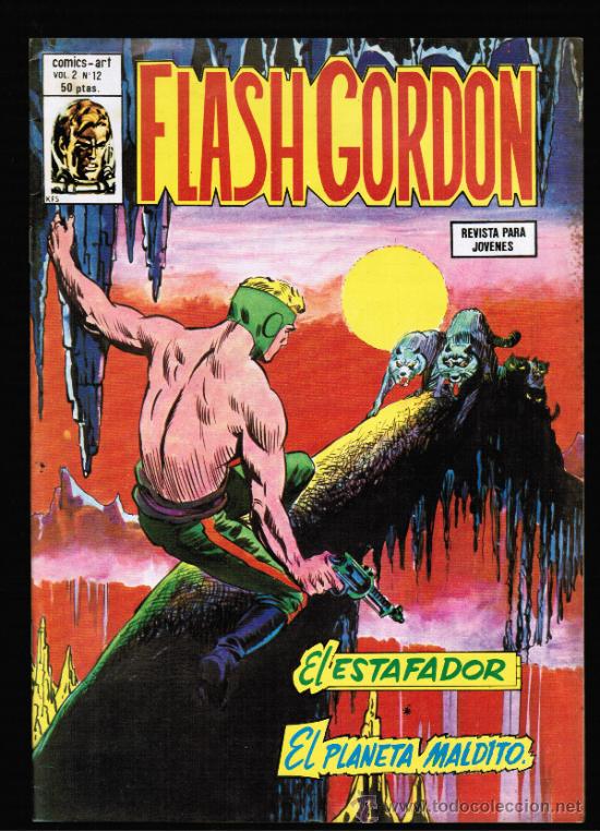 C&oacute;mics: FLASH GORDON VOL. 2. N&ordm; 12 - VERTICE - Foto 1
