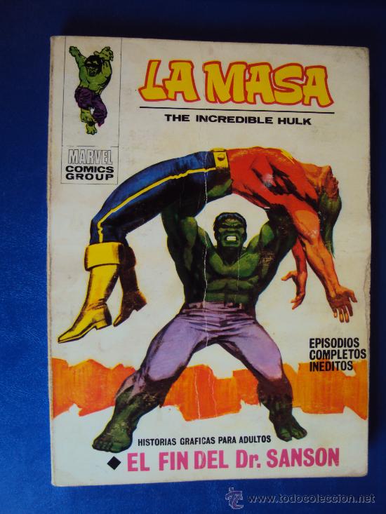 C&oacute;mics: (COM-105)COMIC VERTICE LA MASA  N&ordm;22 - 25 PTS. - Foto 1