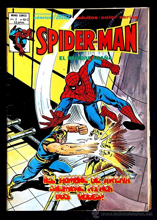 C&oacute;mics: SPIDERMAN Vol 3 n&ordm; 63C - Mundi Comics Vertice  - En - Foto 1