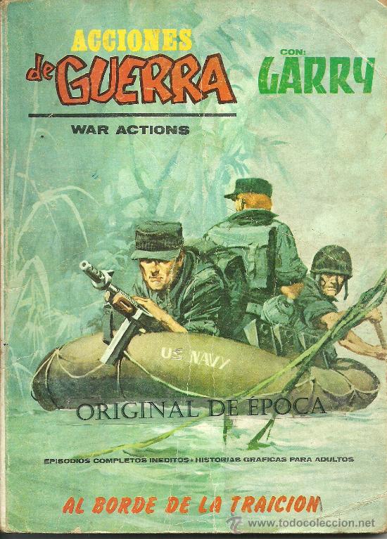 C&oacute;mics: (COM-78)COMIC VERTICE ACCIONES DE GUERRA CON GARRY N&ordm;15 - Foto 1