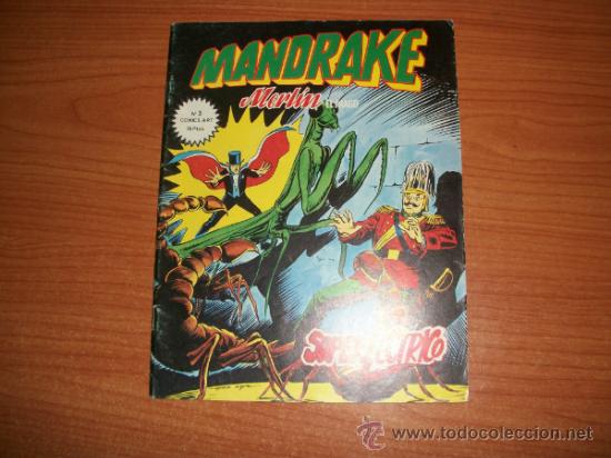 C&oacute;mics: MANDRAKE MERL&Iacute;N EL MAGO N&ordm; 3 EDICIONES VERTICE - Foto 1
