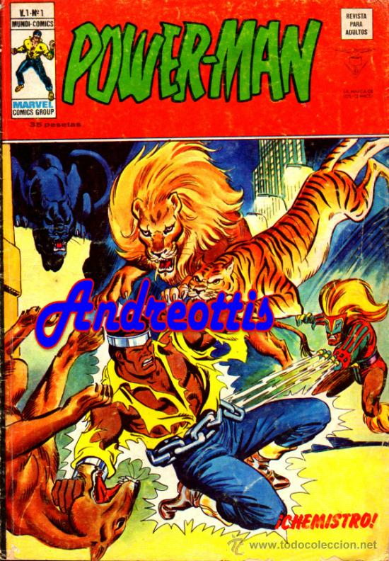 C&oacute;mics: POWER MAN VERTICE V 1, N&ordm; 1 - Foto 1