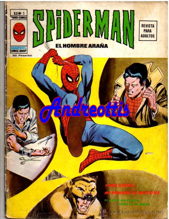 C&oacute;mics: APIDERMAN EL HOMBRE ARA&Ntilde;A V 2, N&ordm; 5 VERTICE - Foto 1