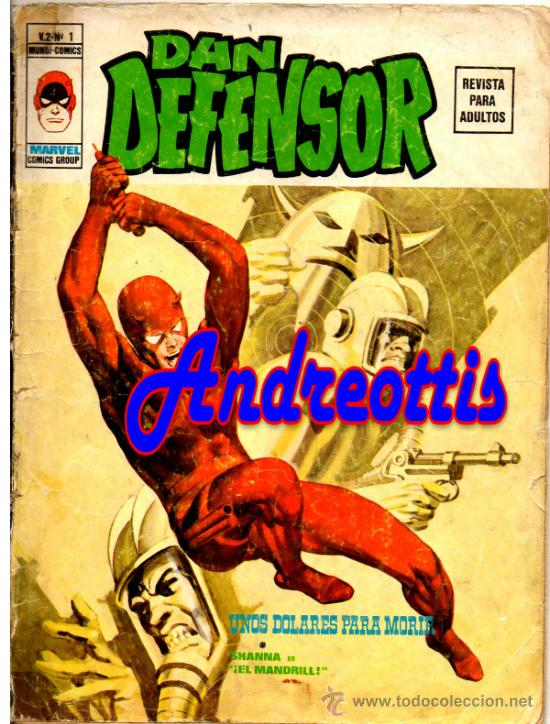 C&oacute;mics: DAN DEFENSOR V 2, N&ordm; 1 VERTICE - Foto 1