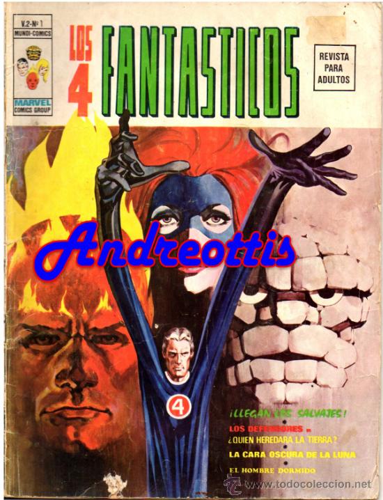 C&oacute;mics: LOS 4 FANT&Aacute;STICOS V. 2 N&ordm; 1 VERTICE - Foto 1