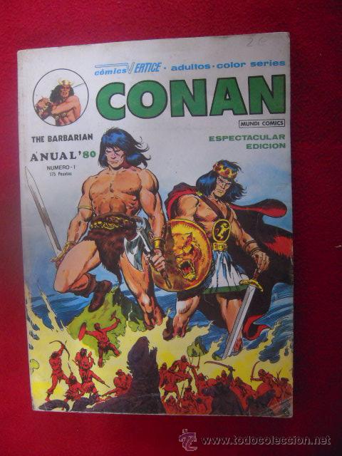 C&oacute;mics: CONAN - ANUAL 80 - RUSTICA - Foto 1