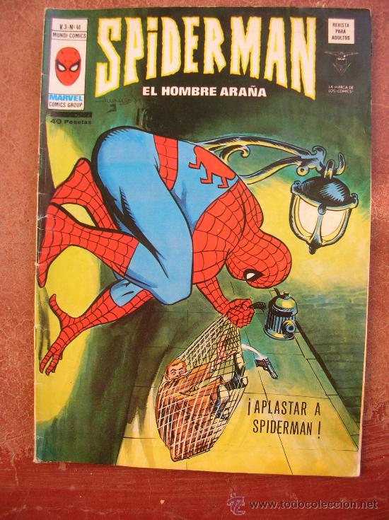 C&oacute;mics: SPIDERMAN V 3 N&ordm; 41: APLASTAR A SPIDERMAN - Foto 1