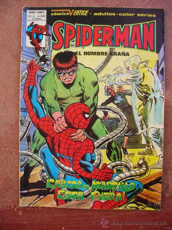 C&oacute;mics: SPIDERMAN V 3 N&ordm; 63 E : CABEZA DE MARTILLO ESTA FUERA - Foto 1
