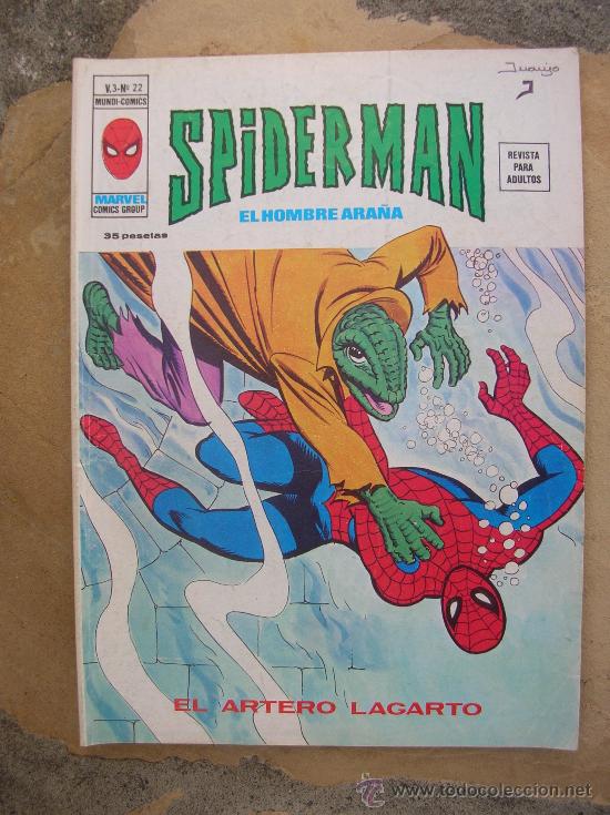 C&oacute;mics: SPIDERMAN V 3 N&ordm; 22 . EL ARTERO LAGARTO - Foto 1